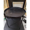 TABLE BASSE METAL 
