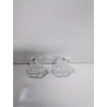 PAIRE DE DÉCORATIONS VERRE
