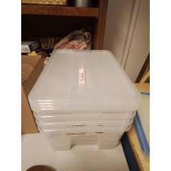 LOT DE BOITES PVC