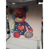 TOILE OURSON MULTICOLORE 