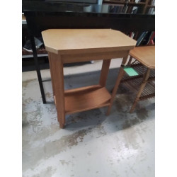 CONSOLE PLAQUÉ CHÊNE 