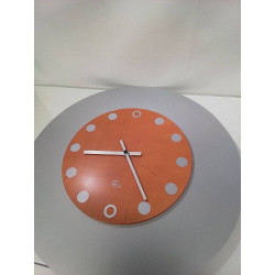 HORLOGE METAL ET BOIS 