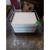MEUBLE A ROULETTES BLANC 3 TIROIRS 