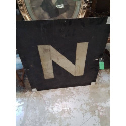 PLAQUE FERROVIAIRE 