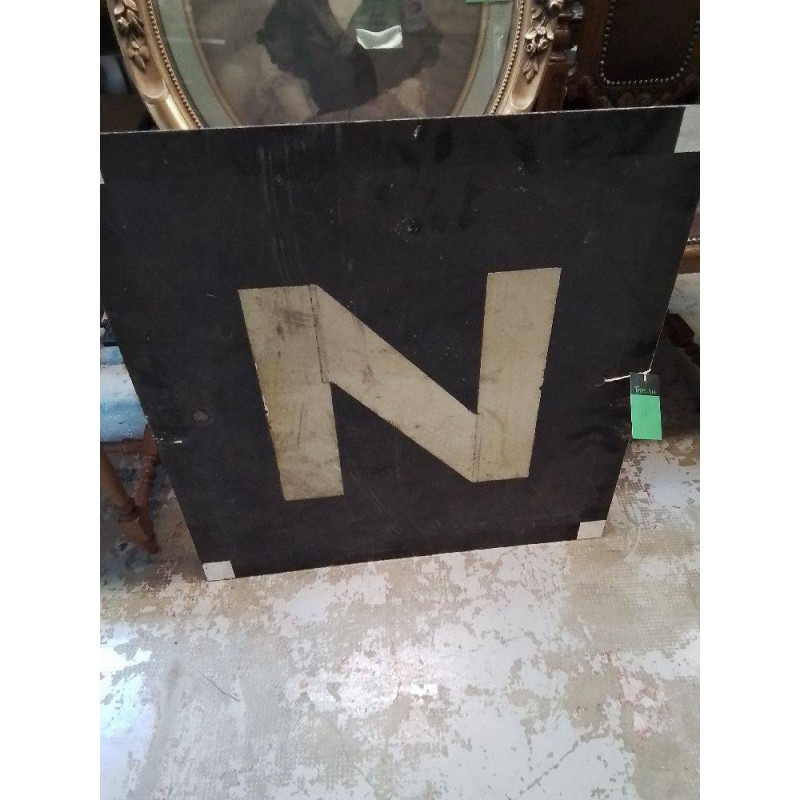 PLAQUE FERROVIAIRE 