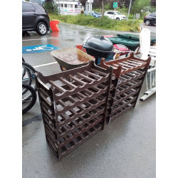 PORTANT BOUTEILLES PVC 