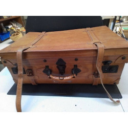 VALISE CUIR ANCIENNE 