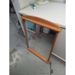MIROIR BORD BOIS 