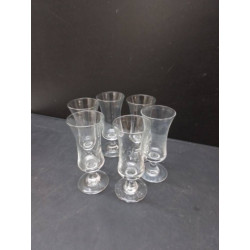 LOT DE VERRES A DIGESTIF 