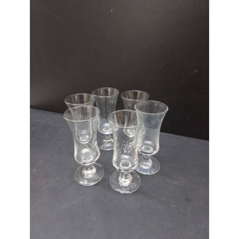 LOT DE VERRES A DIGESTIF 