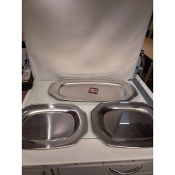 LOT PLATS INOX LETANG REMY