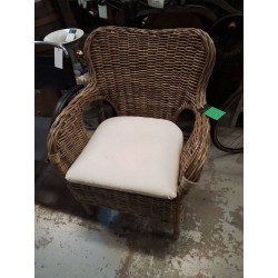 FAUTEUIL ROTIN