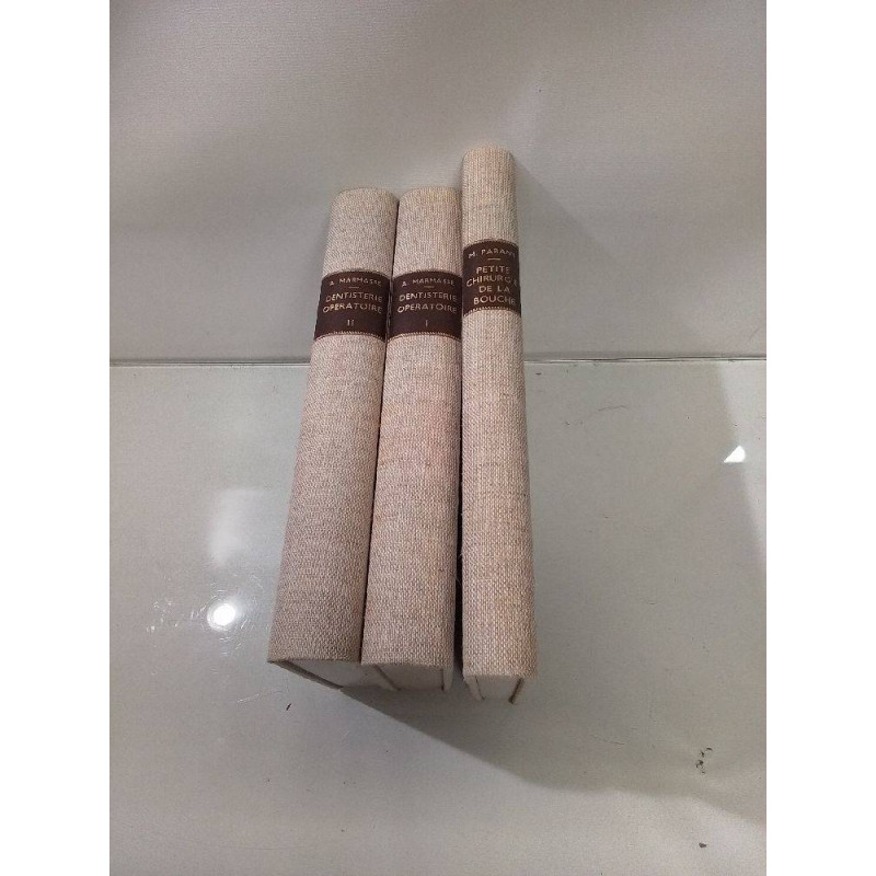 LOT DE LIVRES DENTISTERIE 