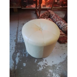 POUF ROND SKAI BEIGE 