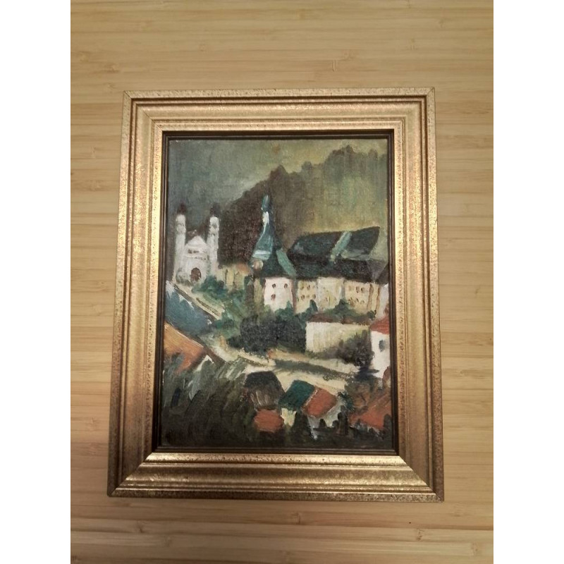 HUILE SUR TOILE CLERVAUX PETIT MODÈLE 