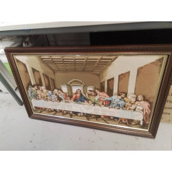 TABLEAU TAPISSERIE LA CENE