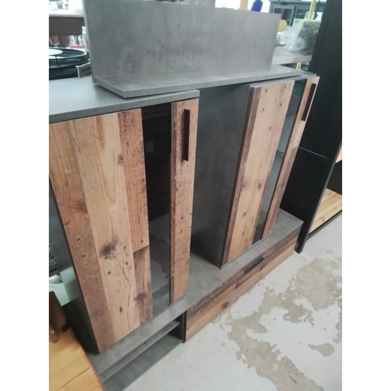 MEUBLE TV LIVING STYLE INDUSTRIEL 