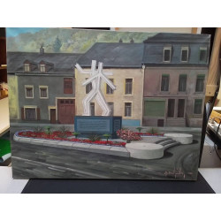 PEINTURE MÉMORIAL DUDELANGE...