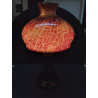 LAMPE ART NOUVEAU EN VERRE 