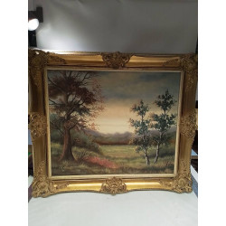 HUILE SUR TOILE SIGNÉE...