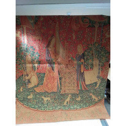 TAPISSERIE FEMME A LA’LICORNE 