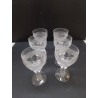 LOT DE VERRES CRISTAL 