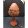 LAMPE CHAMPIGNON PATE DE VERRE 