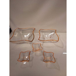 LOT VERRES VILLEROY ET BOCH 
