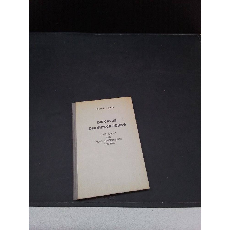 LIVRE DIE CASUR DER ENTSCHEIDUNG 