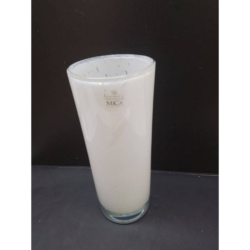 VASE BLANC MICA 