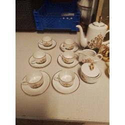 SERVICE A MOKA PORCELAINE...