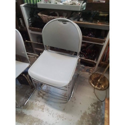 CHAISE COMFORTO PVC GRIS