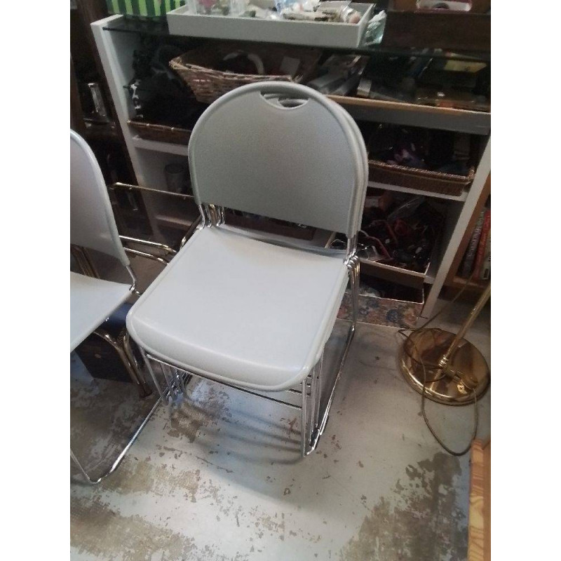 CHAISE COMFORTO PVC GRIS