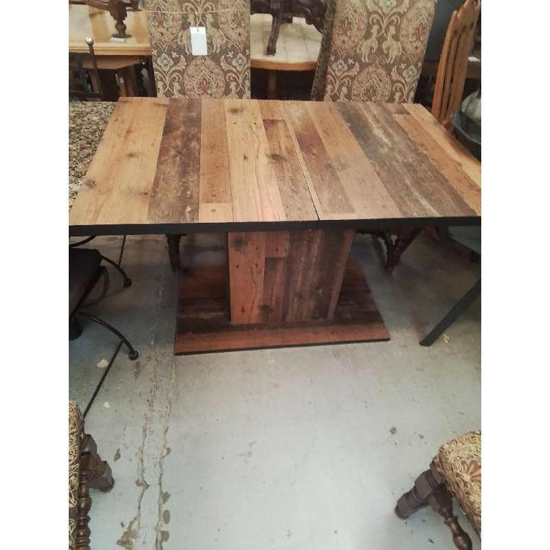 TABLE STYLE INDUSTRIEL + ALLONGE