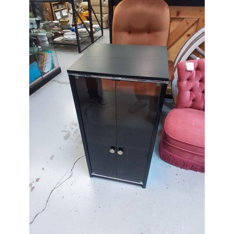 MEUBLE HI-FI 2 PORTES 