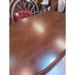 TABLE OVALE BOIS MASSIF 