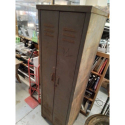 VESTIAIRE METAL 2 PORTES 