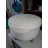 POUF BLANC 