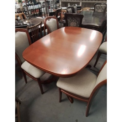 TABLE MODERNE AVEC ALLONGES 