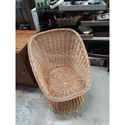 FAUTEUIL ROTIN 