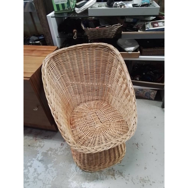 FAUTEUIL ROTIN 
