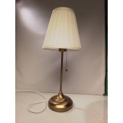 LAMPE PIED DORE
