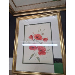 AQUARELLE COQUELICOTS GLOSTER