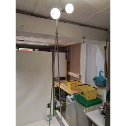 LAMPADAIRE MODERNE 2 FEUX 