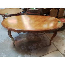 TABLE MERISIER STYLE LOUIS...