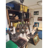 LUSTRE 8 BRANCHES STYLE FLAMAND 