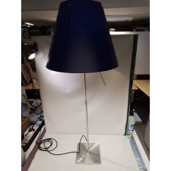 LAMPE A POSER ABAT JOUR BLEU