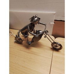 PORTE BOUTEILLE METAL MOTARD