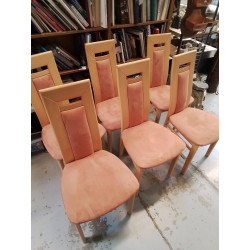 LOT DE 6 CHAISES