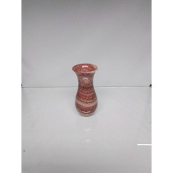 VASE ROSE EN MARBRE PM